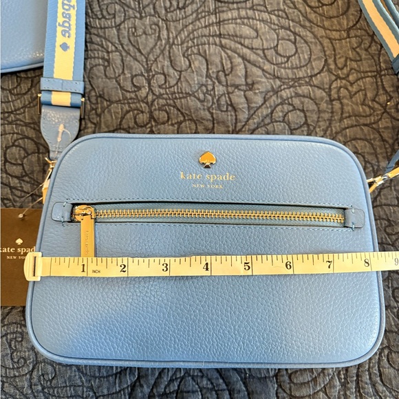 NWT, Kate Spade Blue Crossbody Bag with coin purse - Picture 4 of 5
